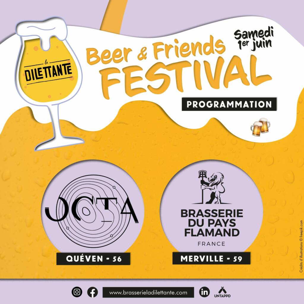Beer Friends Festival La Dilettante 2024 Programmation
