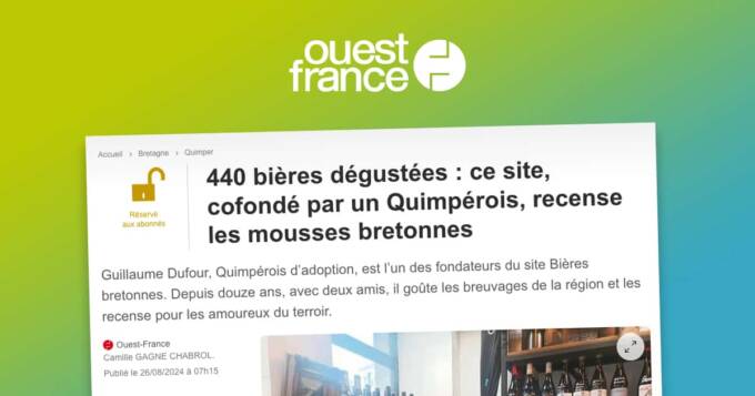 Article Ouest France Aout 2024 Vignette