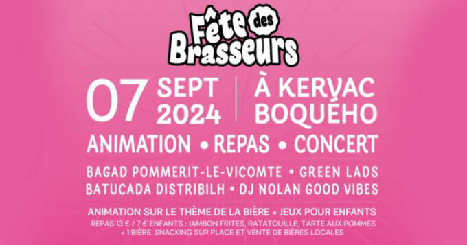 Fete Des Brasseurs Boquého 2024